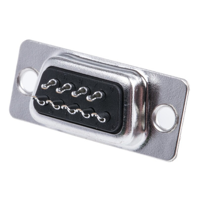 Amphenol SD 9 Way Panel Mount D-sub Connector Socket
