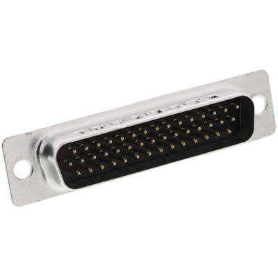 Amphenol HD 44 Way Through Hole D-sub Connector Plug