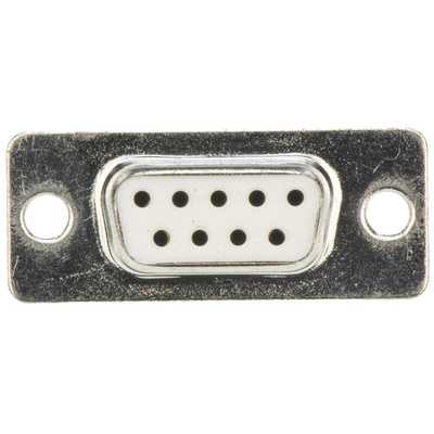HARTING 9 Way Panel Mount D-sub Connector Socket, 2.77mm Pitch