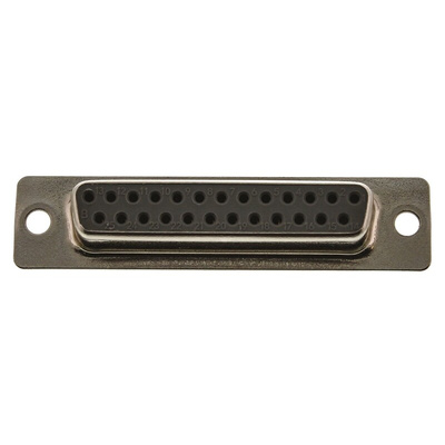 HARTING 25 Way Panel Mount D-sub Connector Socket, 2.77mm Pitch