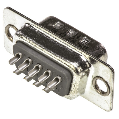 HARTING 9 Way Panel Mount D-sub Connector Plug, 2.77mm Pitch