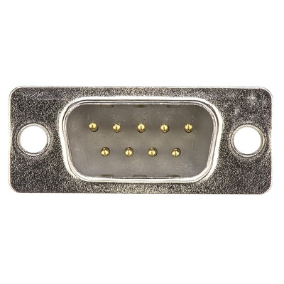 HARTING 9 Way Panel Mount D-sub Connector Plug, 2.77mm Pitch