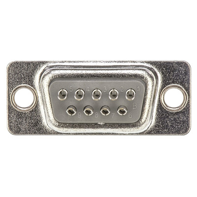 HARTING 9 Way Panel Mount D-sub Connector Plug, 2.77mm Pitch