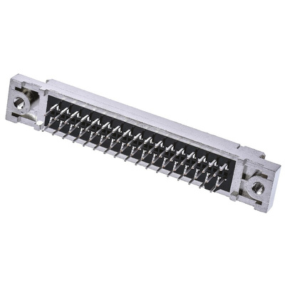 TE Connectivity Amplimite .050 III 68 Way Through Hole D-sub Connector Plug, 2.54mm Pitch