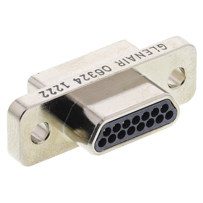 Glenair M83513 15 Way Cable Mount D-sub Connector Plug