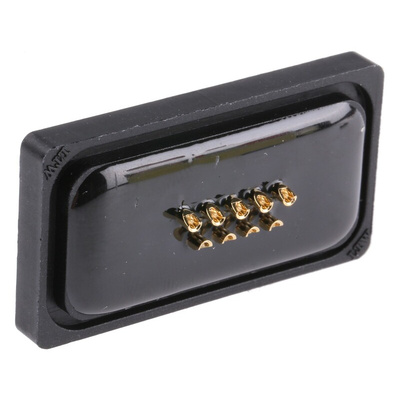 MH Connectors SDB 9 Way Panel Mount D-sub Connector Plug