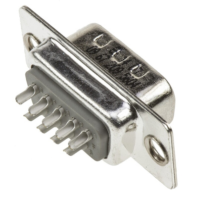 HARTING 9 Way Panel Mount D-sub Connector Plug, 2.77mm Pitch