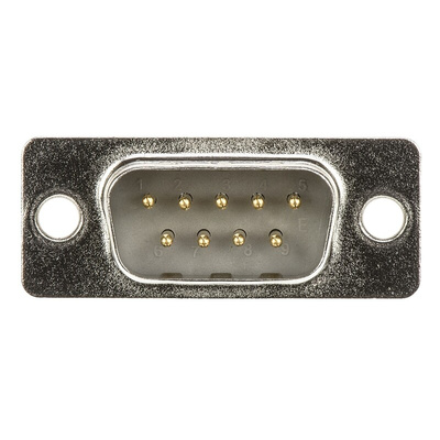 HARTING 9 Way Panel Mount D-sub Connector Plug, 2.77mm Pitch