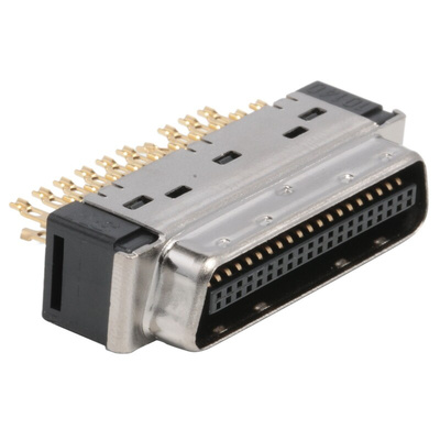 3M 101 40 Way Cable Mount D-sub Connector Plug, 1.27mm Pitch