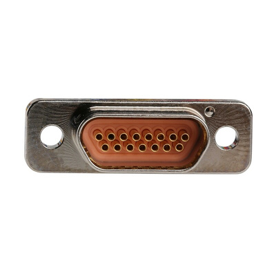 ITT Cannon MDM 15 Way Cable Mount D-sub Connector Socket, 1.27mm Pitch