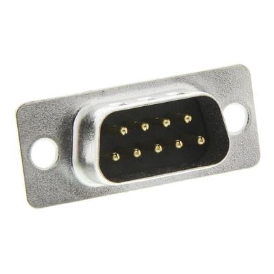 MH Connectors MHDB 9 Way Cable Mount D-sub Connector Plug, 2.77mm Pitch