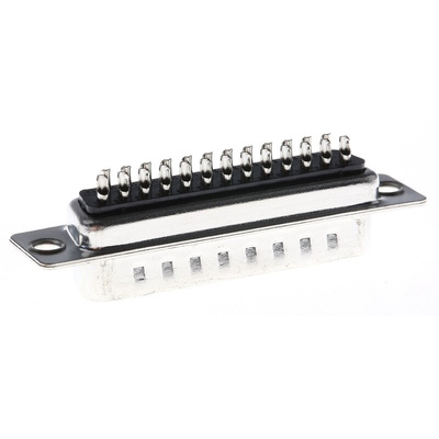 MH Connectors MHDB 25 Way Cable Mount D-sub Connector Plug, 2.77mm Pitch