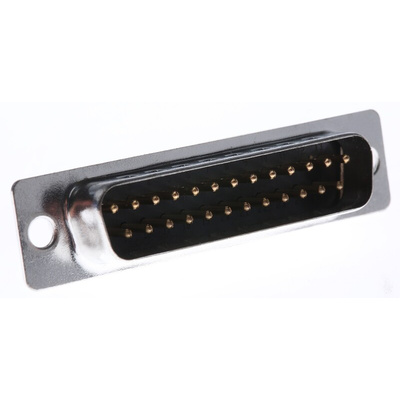MH Connectors MHDB 25 Way Cable Mount D-sub Connector Plug, 2.77mm Pitch