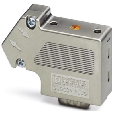 Phoenix Contact SUBCON-PLUS 9 Way 35 ° Cable Mount D-sub Connector Socket, with Screw