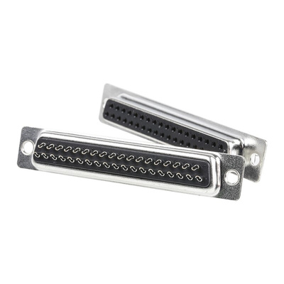 MH Connectors MHDB 37 Way Cable Mount D-sub Connector Socket, 2.77mm Pitch