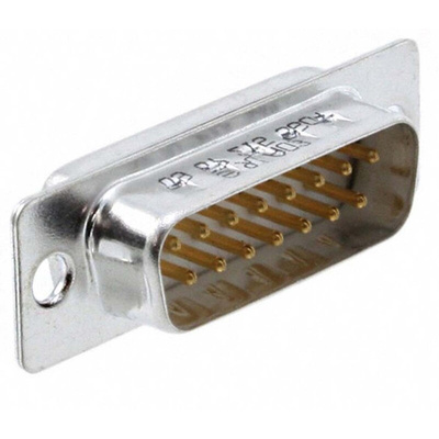 HARTING 0967 15 Way Cable Mount D-sub Connector Plug, 2.77mm Pitch