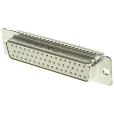 Amphenol ICC D 50 Way Through Hole D-sub Connector Socket, 2.76mm Pitch