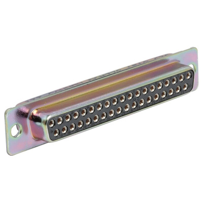 ITT Cannon D*M 37 Way Panel Mount D-sub Connector Socket, 2.84mm Pitch