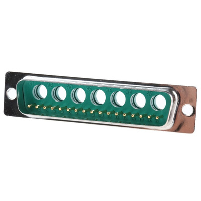 FCT from Molex FM 24 Way Panel Mount D-sub Connector Plug