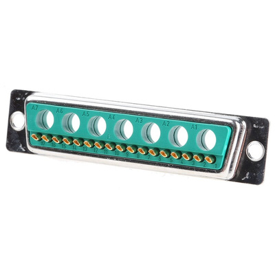 FCT from Molex FM 24 Way Panel Mount D-sub Connector Plug
