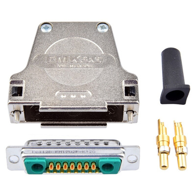 FCT from Molex FMK 17 Way Cable Mount D-sub Connector Plug