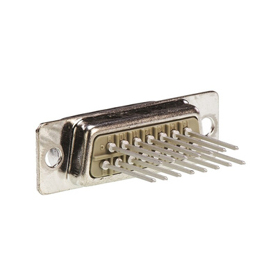 HARTING 0967 15 Way Panel Mount D-sub Connector Plug, 2.74mm Pitch