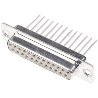 HARTING 0967 25 Way Panel Mount D-sub Connector Socket, 2.76mm Pitch