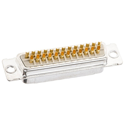 Provertha TMC 25 Way Panel Mount D-sub Connector Plug