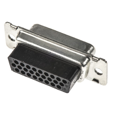 TE Connectivity Amplimite HDP-22 26 Way Cable Mount D-sub Connector Socket