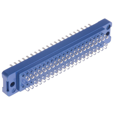 Hirose 1600 60 Way Cable Mount D-sub Connector Plug, 2.5mm Pitch