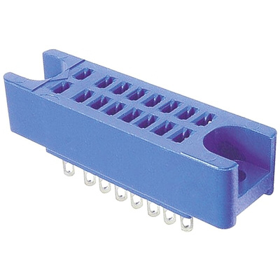 Hirose 1600 16 Way Cable Mount D-sub Connector Socket, 2.5mm Pitch