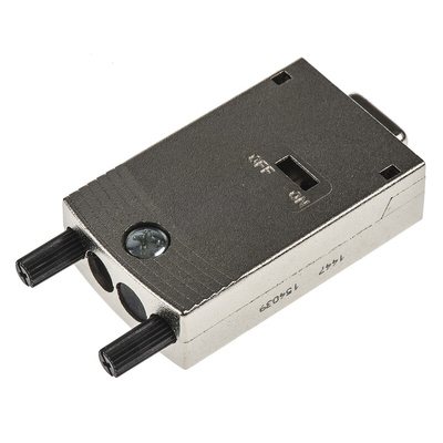 ERNI 154 9 Way Cable Mount D-sub Connector Socket, 2.77mm Pitch
