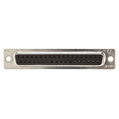 TE Connectivity Amplimite HD-20 37 Way Panel Mount D-sub Connector Socket, 2.77mm Pitch