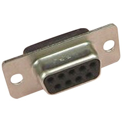 JAE 9 Way Panel Mount D-sub Connector Socket