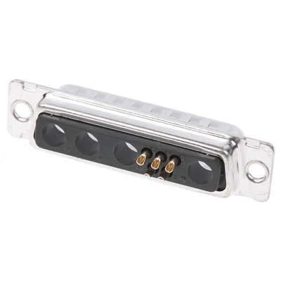 Amphenol ICC DW 9 Way Cable Mount D-sub Connector Plug