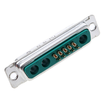 Amphenol ICC DW 13 Way Panel Mount D-sub Connector Socket