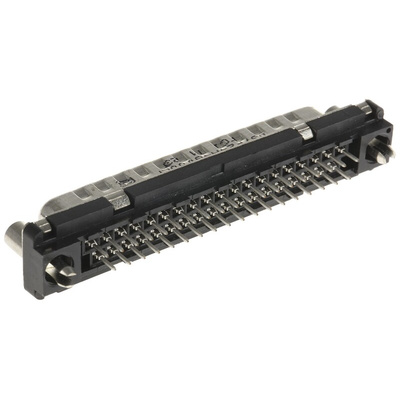 Amphenol FCI Delta D Series, 37 Way Through Hole PCB D-sub Connector Plug, 2.76mm Pitch