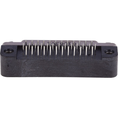 Glenair GMR7590 37 Way Right Angle Through Hole D-sub Connector Plug, 1.91mm Pitch