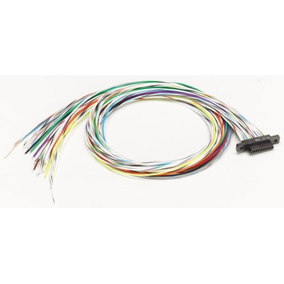 Glenair MWDL 9 Way D-sub Connector Socket