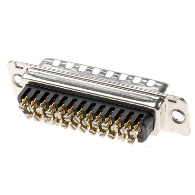 Amphenol ICC D-ST 25 Way Cable Mount D-sub Connector Plug