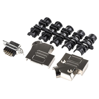 Amphenol 9 Way Panel Mount D-sub Connector Socket