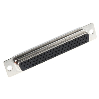 ITT Cannon ZD*A 62 Way Panel Mount D-sub Connector Socket, 2.29mm Pitch