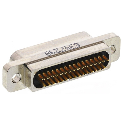 Glenair MWDM 31 Way Panel Mount D-sub Connector Socket