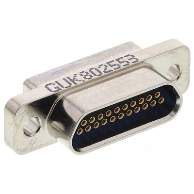 Glenair MWDM 21 Way Panel Mount D-sub Connector Socket