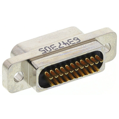 Glenair MWDM 21 Way Panel Mount D-sub Connector Socket