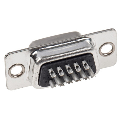 HARTING 15 Way Cable Mount D-sub Connector Socket, 2.29mm Pitch