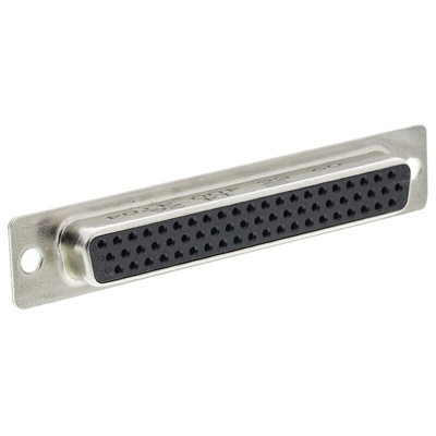 HARTING 62 Way Cable Mount D-sub Connector Socket, 2.42mm Pitch