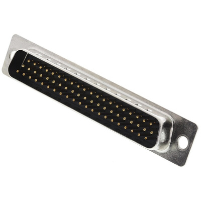 HARTING 62 Way Cable Mount D-sub Connector Plug, 2.42mm Pitch