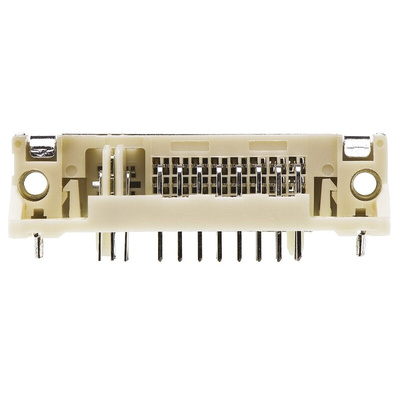Molex MicroCross 74320 29 Way Right Angle Through Hole D-sub Connector Socket, 1.91mm Pitch