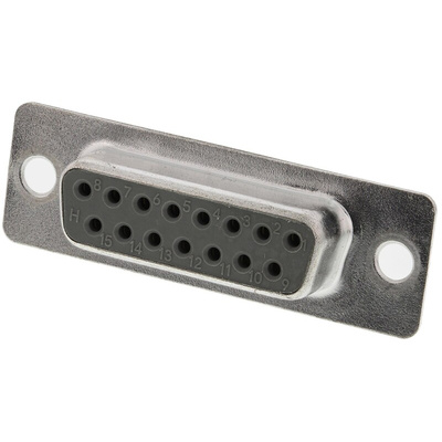 ASSMANN WSW A-DF 15 Way Panel Mount D-sub Connector Socket